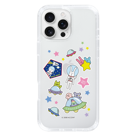 スリムプロテクションケース［ CRAFTHOLIC - Sticker ］