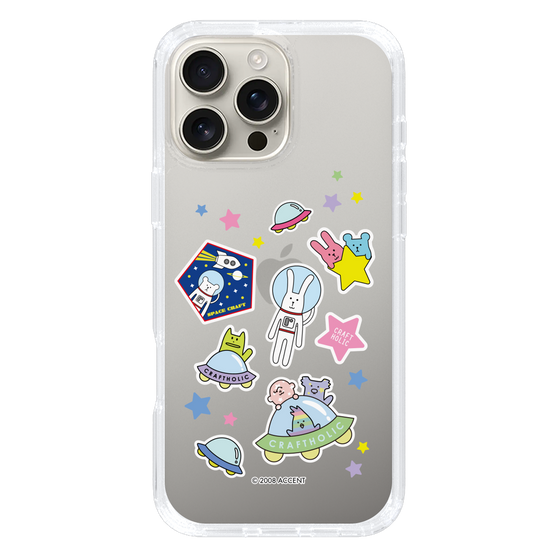 スリムプロテクションケース［ CRAFTHOLIC - Sticker ］