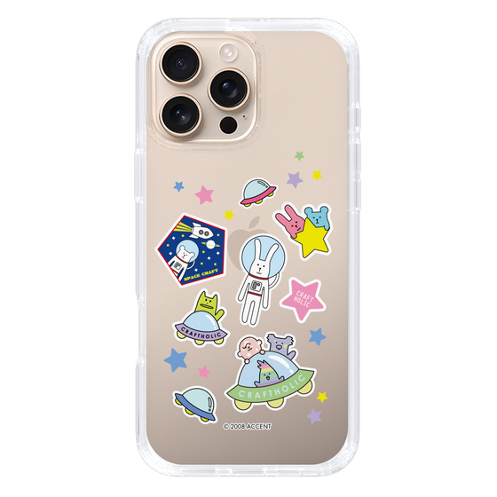 スリムプロテクションケース［ CRAFTHOLIC - Sticker ］