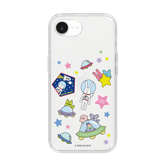 スリムプロテクションケース［ CRAFTHOLIC - Sticker ］