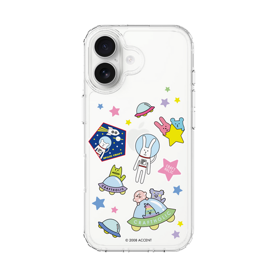 スリムプロテクションケース［ CRAFTHOLIC - Sticker ］