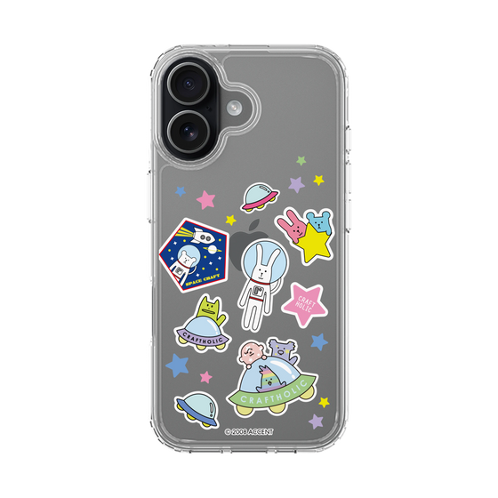 スリムプロテクションケース［ CRAFTHOLIC - Sticker ］
