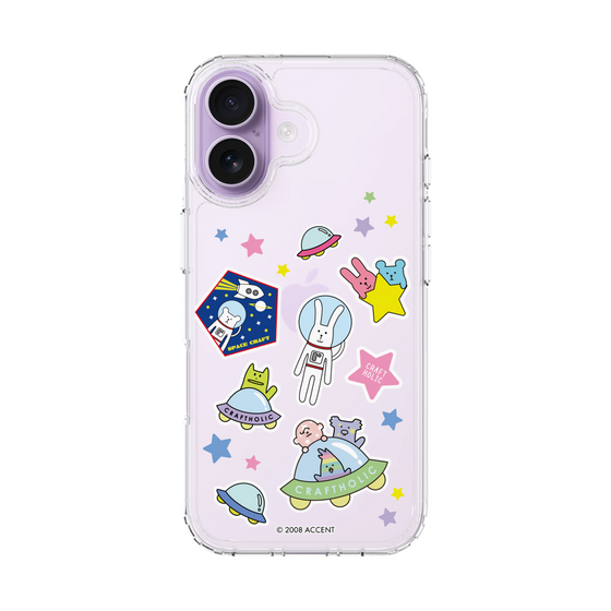 スリムプロテクションケース［ CRAFTHOLIC - Sticker ］