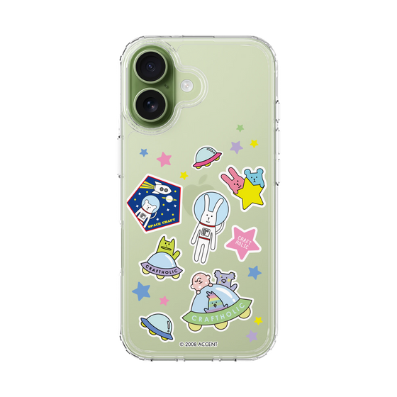 スリムプロテクションケース［ CRAFTHOLIC - Sticker ］