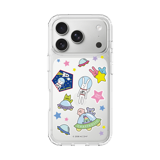 スリムプロテクションケース［ CRAFTHOLIC - Sticker ］