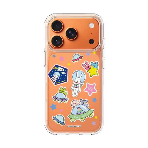 スリムプロテクションケース［ CRAFTHOLIC - Sticker ］