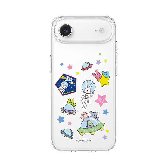 スリムプロテクションケース［ CRAFTHOLIC - Sticker ］