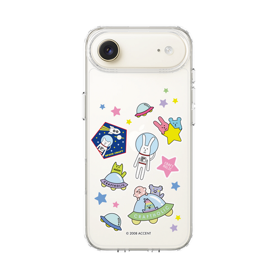 スリムプロテクションケース［ CRAFTHOLIC - Sticker ］