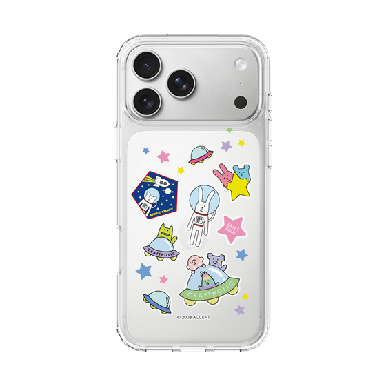 スリムプロテクションケース［ CRAFTHOLIC - Sticker ］