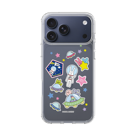 スリムプロテクションケース［ CRAFTHOLIC - Sticker ］
