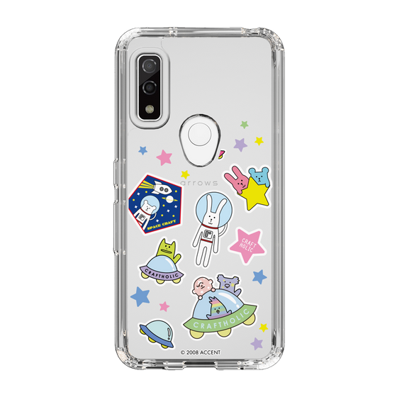 スリムプロテクションケース［ CRAFTHOLIC - Sticker ］