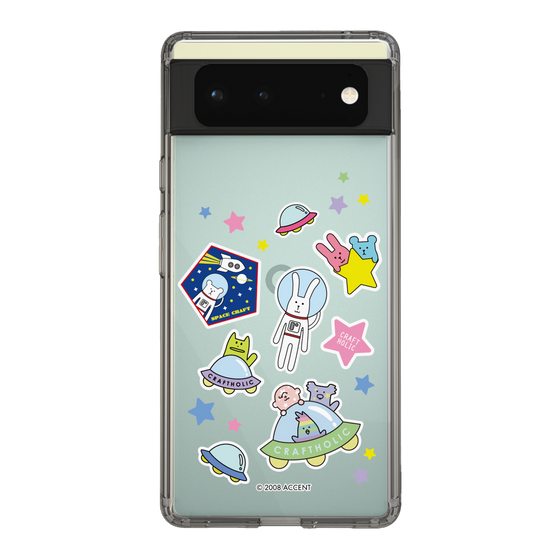 スリムプロテクションケース［ CRAFTHOLIC - Sticker ］