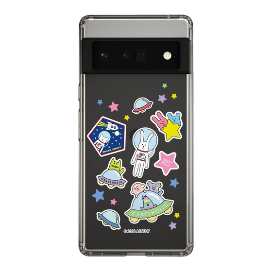 スリムプロテクションケース［ CRAFTHOLIC - Sticker ］