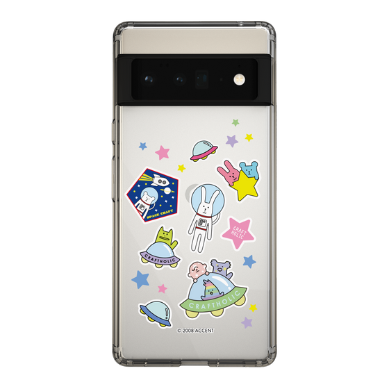 スリムプロテクションケース［ CRAFTHOLIC - Sticker ］