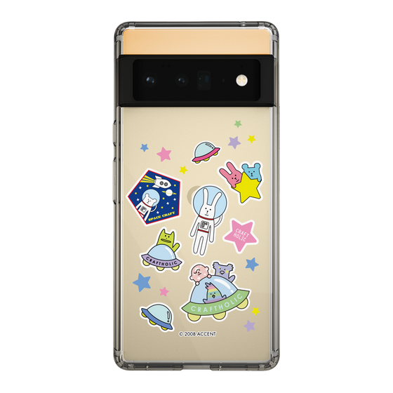 スリムプロテクションケース［ CRAFTHOLIC - Sticker ］