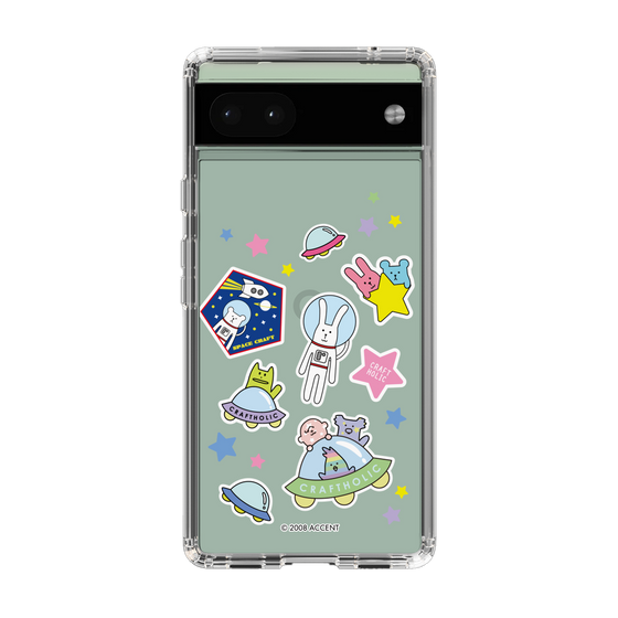 スリムプロテクションケース［ CRAFTHOLIC - Sticker ］
