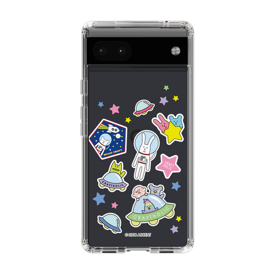 スリムプロテクションケース［ CRAFTHOLIC - Sticker ］