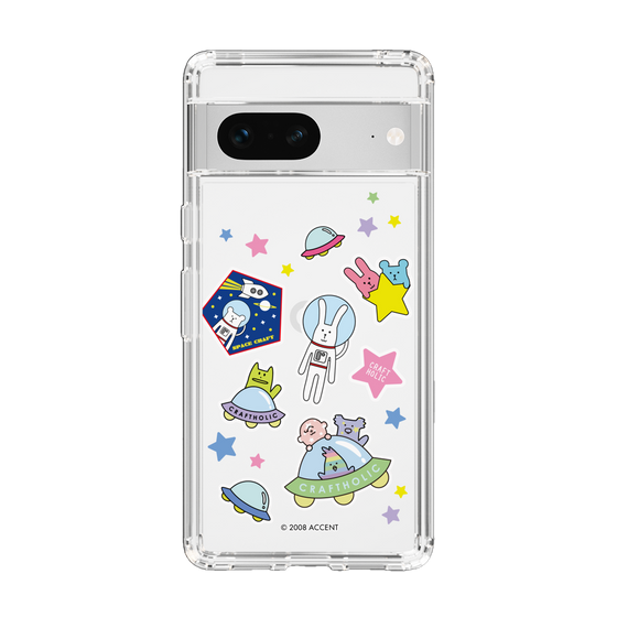 スリムプロテクションケース［ CRAFTHOLIC - Sticker ］