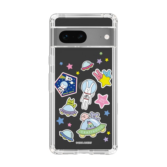 スリムプロテクションケース［ CRAFTHOLIC - Sticker ］