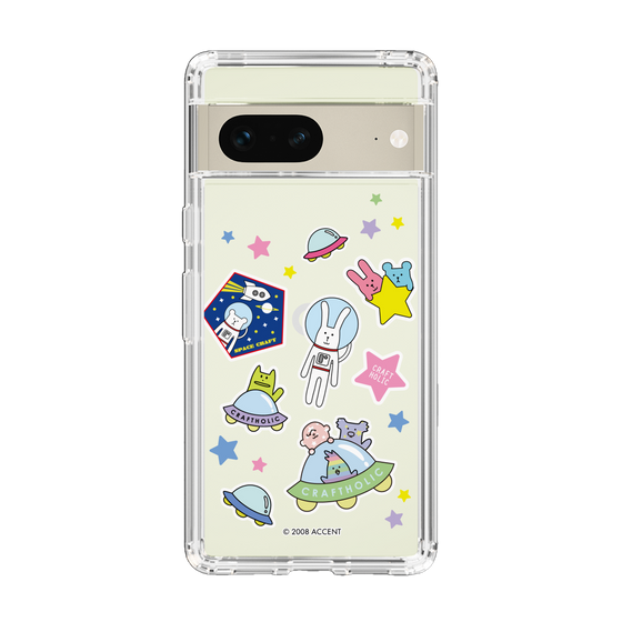 スリムプロテクションケース［ CRAFTHOLIC - Sticker ］