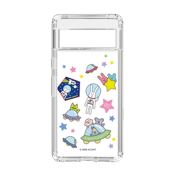 スリムプロテクションケース［ CRAFTHOLIC - Sticker ］