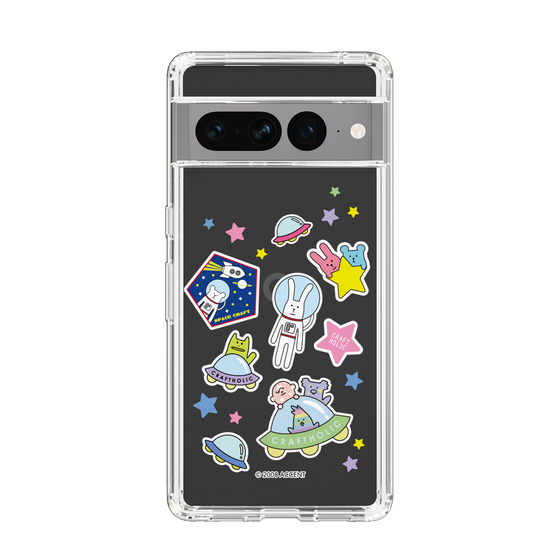 スリムプロテクションケース［ CRAFTHOLIC - Sticker ］