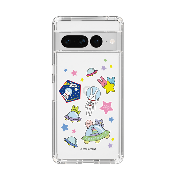 スリムプロテクションケース［ CRAFTHOLIC - Sticker ］