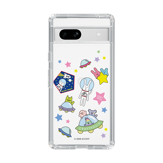 スリムプロテクションケース［ CRAFTHOLIC - Sticker ］