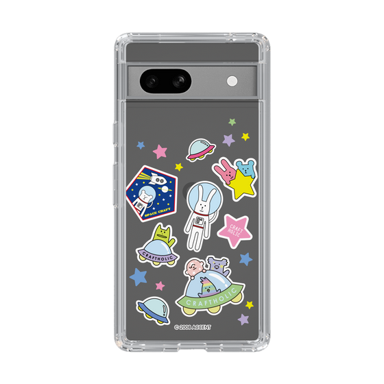 スリムプロテクションケース［ CRAFTHOLIC - Sticker ］