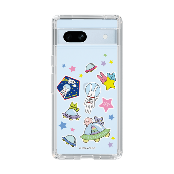 スリムプロテクションケース［ CRAFTHOLIC - Sticker ］