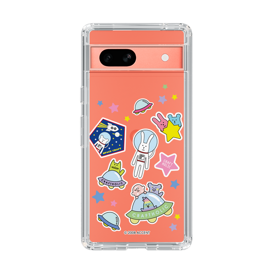 スリムプロテクションケース［ CRAFTHOLIC - Sticker ］
