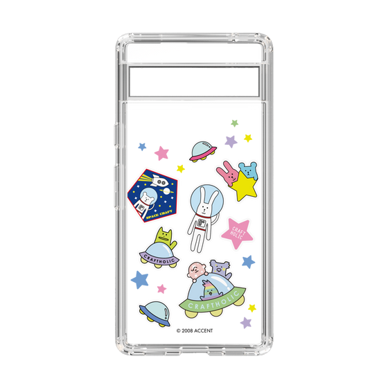 スリムプロテクションケース［ CRAFTHOLIC - Sticker ］