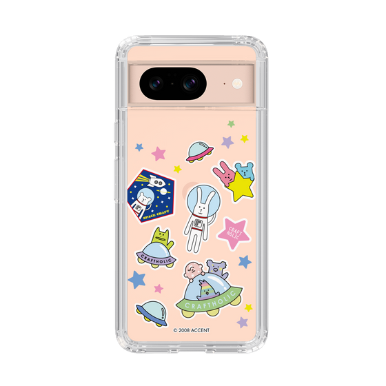 スリムプロテクションケース［ CRAFTHOLIC - Sticker ］