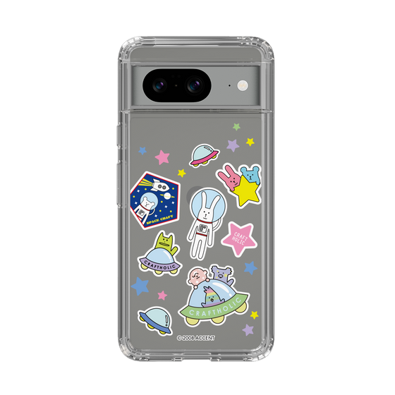 スリムプロテクションケース［ CRAFTHOLIC - Sticker ］