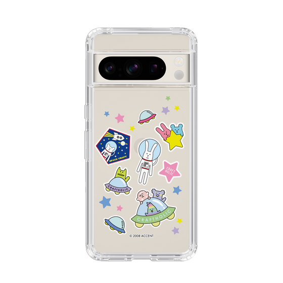 スリムプロテクションケース［ CRAFTHOLIC - Sticker ］