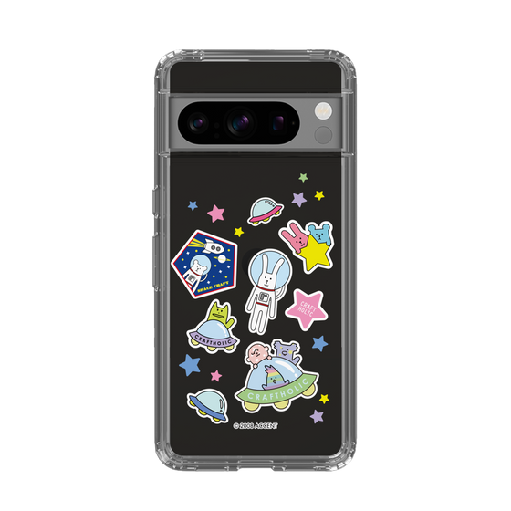 スリムプロテクションケース［ CRAFTHOLIC - Sticker ］
