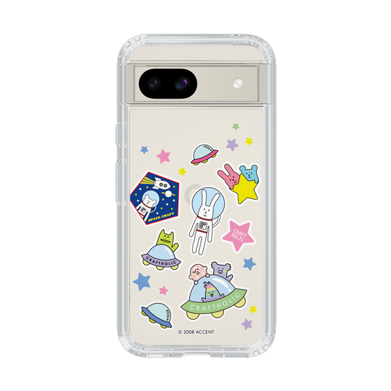 スリムプロテクションケース［ CRAFTHOLIC - Sticker ］