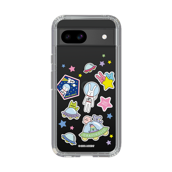 スリムプロテクションケース［ CRAFTHOLIC - Sticker ］