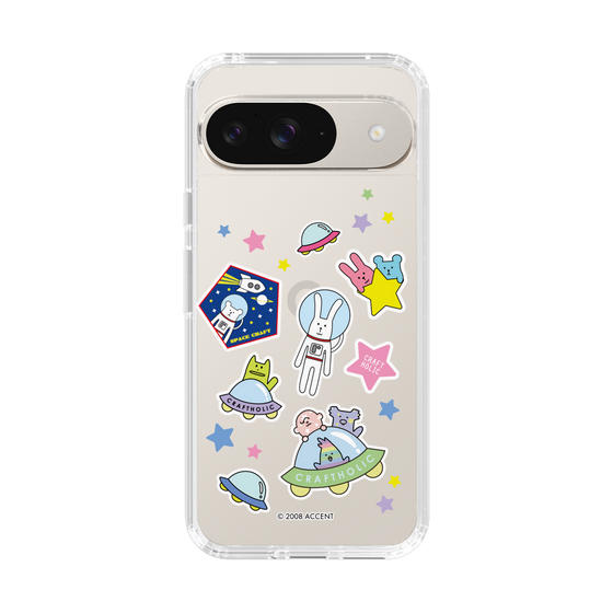 スリムプロテクションケース［ CRAFTHOLIC - Sticker ］