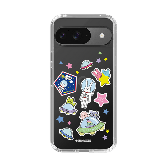 スリムプロテクションケース［ CRAFTHOLIC - Sticker ］