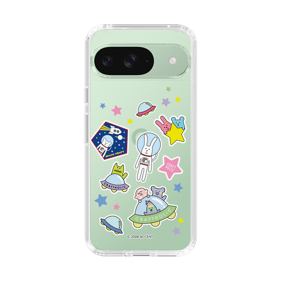 スリムプロテクションケース［ CRAFTHOLIC - Sticker ］