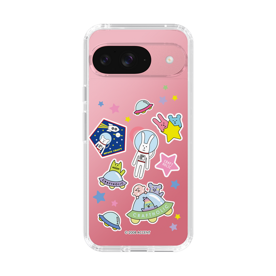 スリムプロテクションケース［ CRAFTHOLIC - Sticker ］