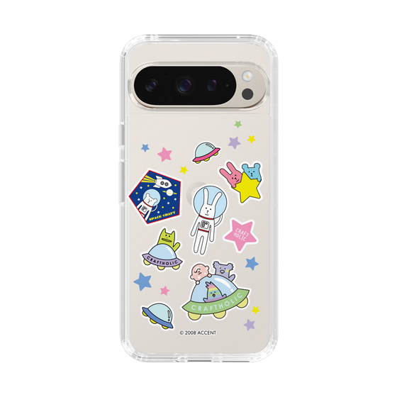 スリムプロテクションケース［ CRAFTHOLIC - Sticker ］