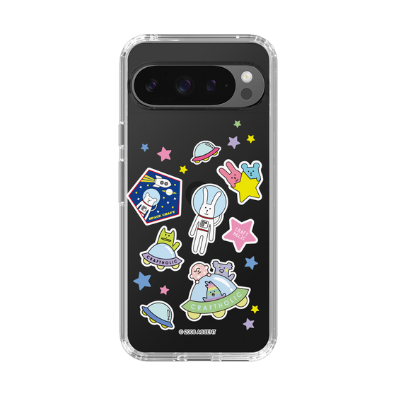 スリムプロテクションケース［ CRAFTHOLIC - Sticker ］