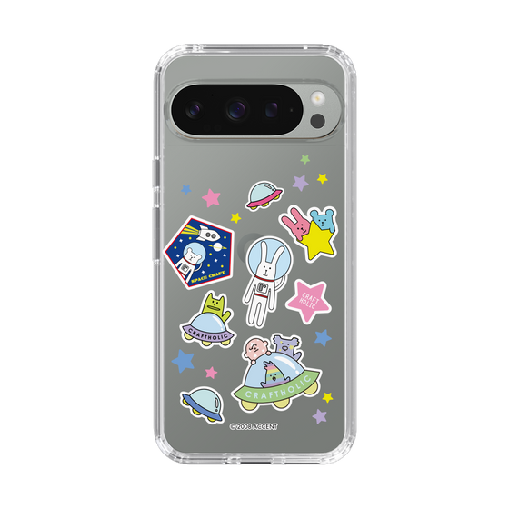 スリムプロテクションケース［ CRAFTHOLIC - Sticker ］