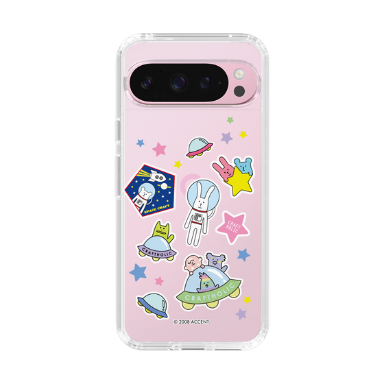スリムプロテクションケース［ CRAFTHOLIC - Sticker ］