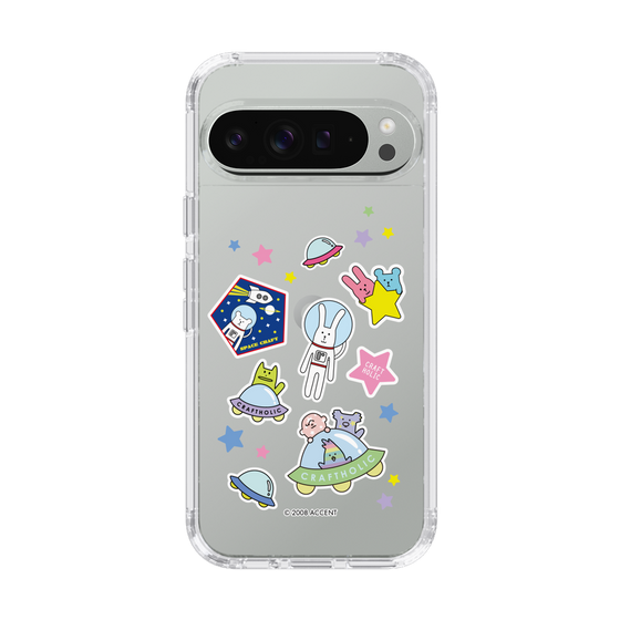 スリムプロテクションケース［ CRAFTHOLIC - Sticker ］