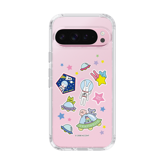 スリムプロテクションケース［ CRAFTHOLIC - Sticker ］