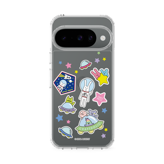 スリムプロテクションケース［ CRAFTHOLIC - Sticker ］