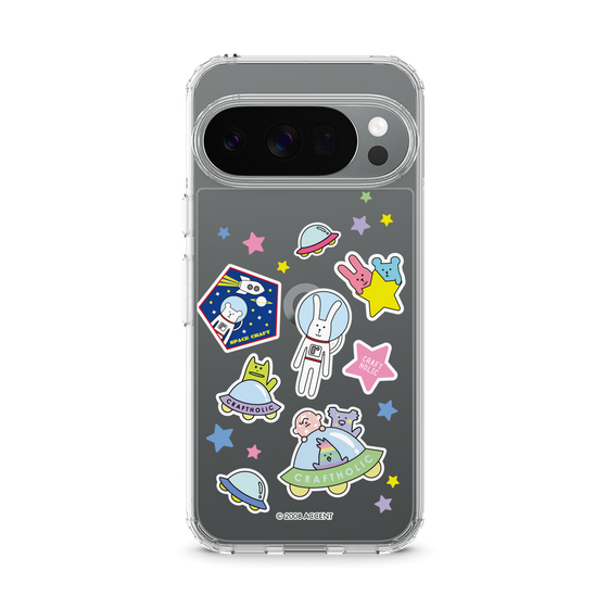 スリムプロテクションケース［ CRAFTHOLIC - Sticker ］